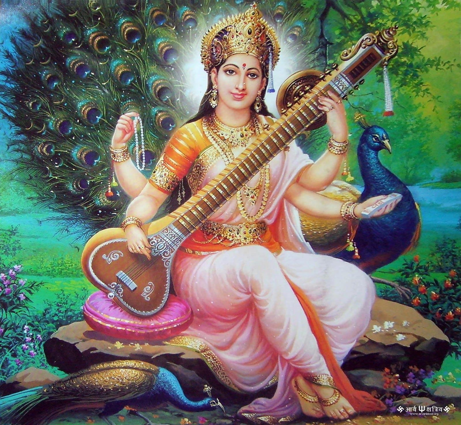 3 Mantras se conectar as Energias da Deusa Saraswati